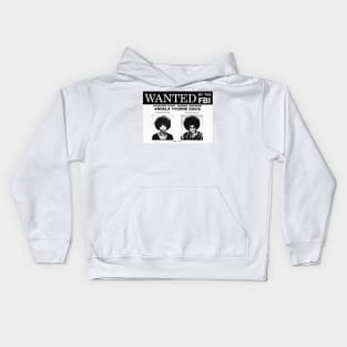 Angela Davis - Wanted Kids Hoodie